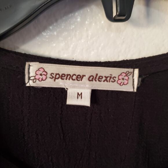 Vintage Spencer Alexis Womens M/L Maxi Dress Jacket Set Asian Inspired Patchwork - Picture 11 of 16